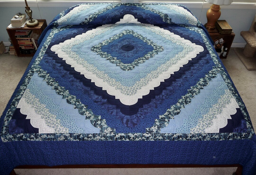 Amish Quilt for Sale Ocean Waves Amish New Amish King Quilt Etsy