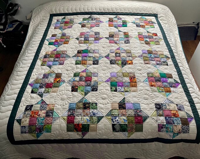 Amish Quilt for Sale 16 Patch Amish Quilt New Amish King Quilt New