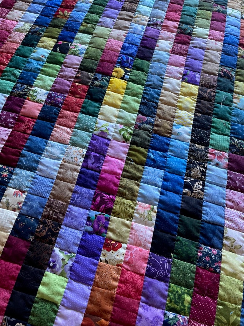 Amish Patchwork Quilt for Sale New Amish King or Queen Quilt Etsy