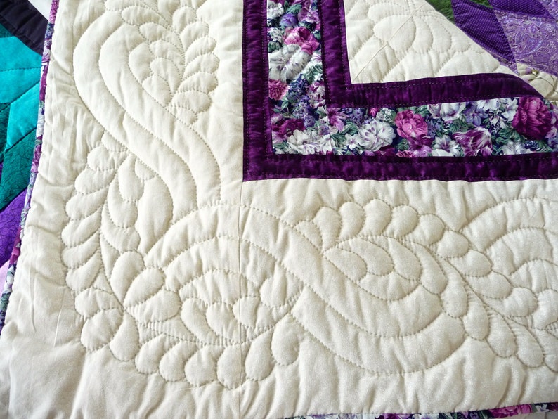 Amish Quilt Giant Dahlia Pattern Etsy