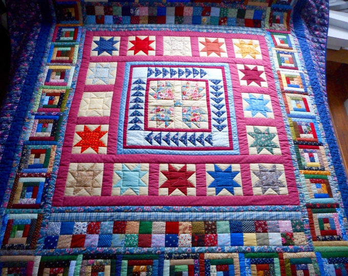 Amish Sampler Quilt Amish Quilts for Sale Etsy