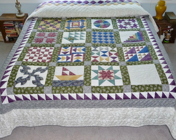Amish Quilt for Sale Underground Railroad Amish King Quilt Amish Queen