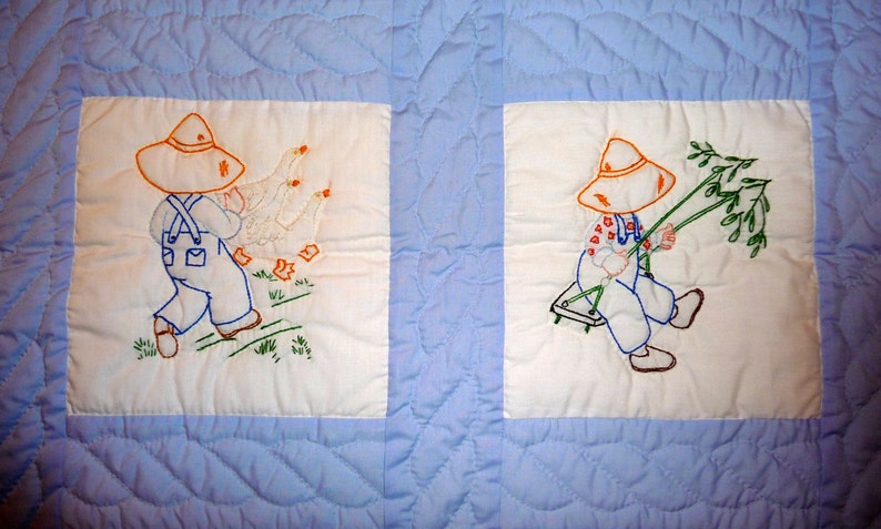 Amish Quilt for Sale Amish Baby Quilt Overall Sam Hand | Etsy