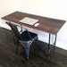 The ASHBURN Desk - Reclaimed Wood & Pipe 