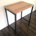 The MONTEREY Reclaimed Wood Standing Desk 