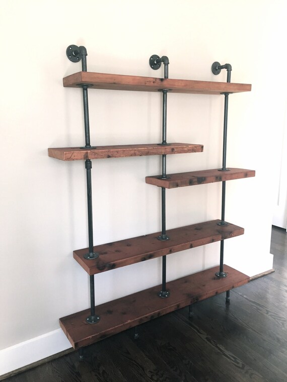 The Addison Bookshelf Reclaimed Wood Shelving Unit Image 0