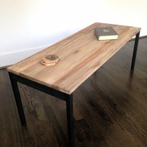 Redux Coffee Table - Reclaimed Wood & Steel Coffee Table - Reclaimed Wood Coffee Table