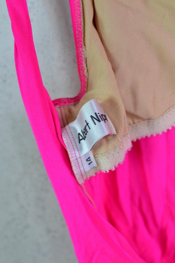 Women's Vintage 90s ALBERT NIPON Barbiecore Hot P… - image 10