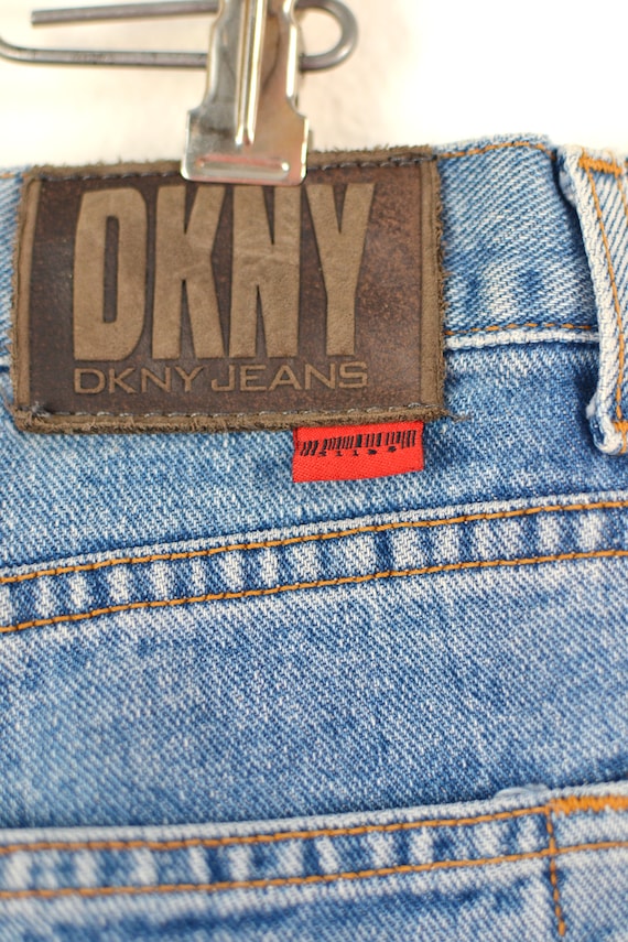 Women's Vintage 90s Y2K DKNY High Rise Waist Medi… - image 10