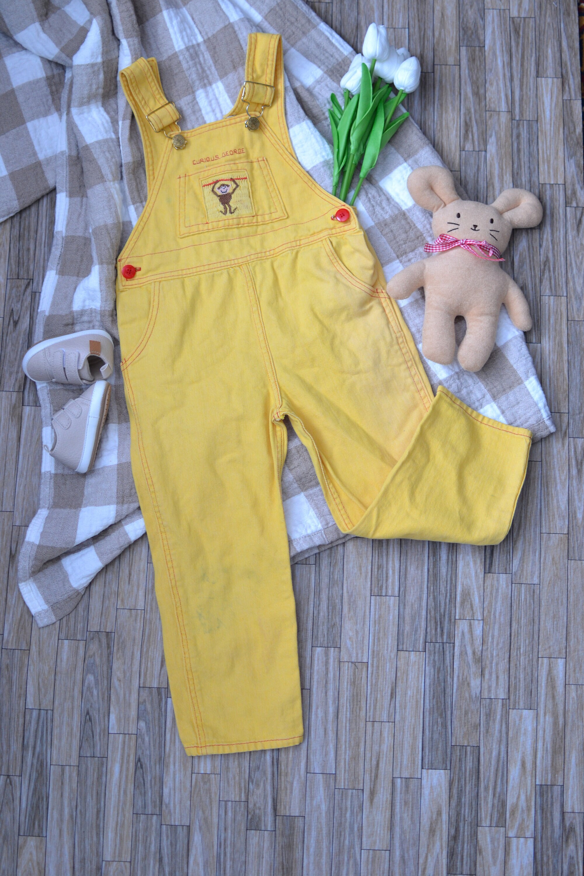 Curious george pajamas for toddlers sale