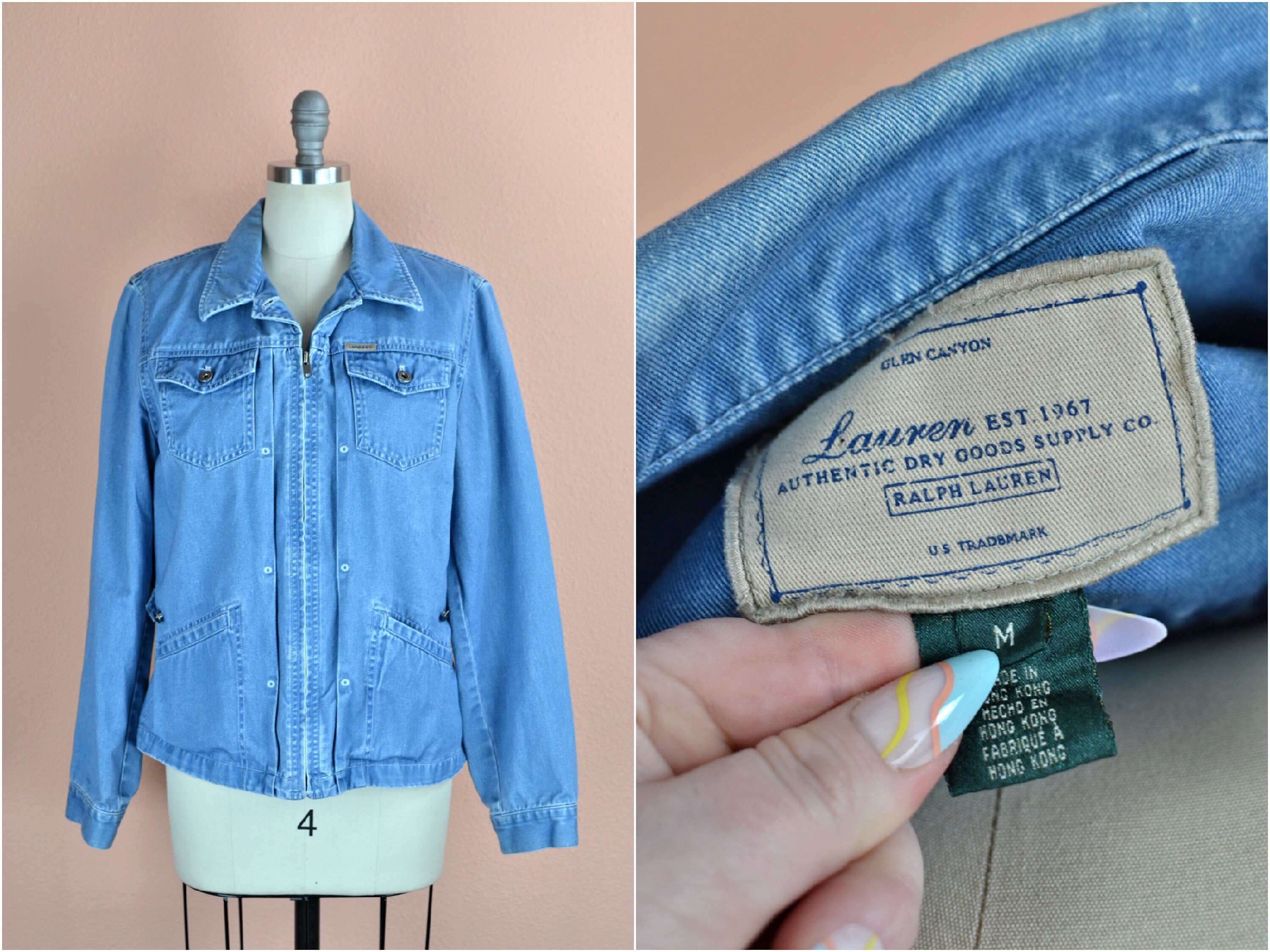 Women's Vintage 90s Y2K Ralph Lauren Authentic Dry Goods Women's Vintage 90s Y2K Ralph Lauren Authentic Dry Goods