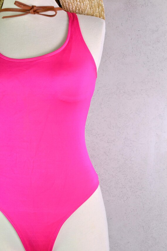 Women's Vintage 90s ALBERT NIPON Barbiecore Hot P… - image 3