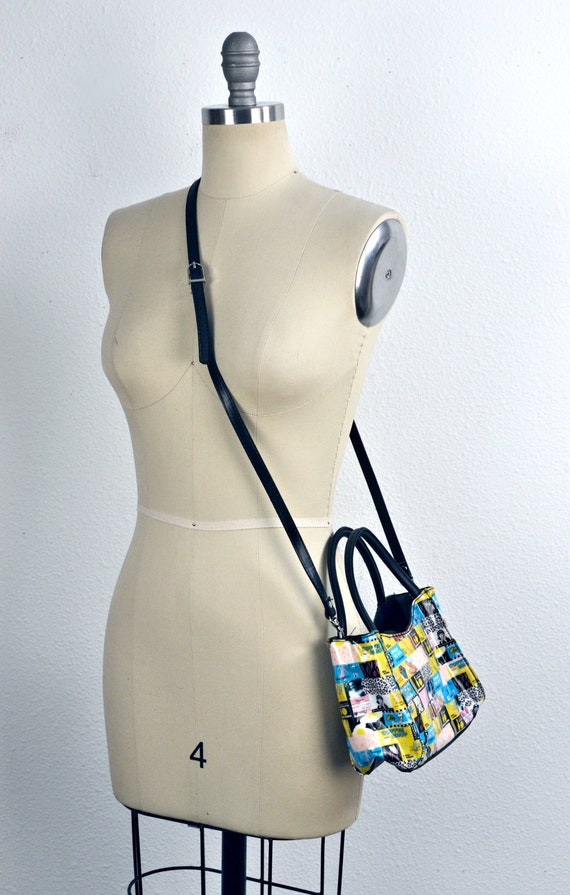 Vintage Y2K Mini PVC Top Handle and Crossbody Retr