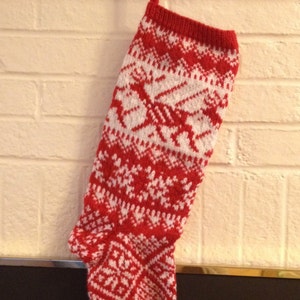 Made to Order Norwegian Reindeer Stocking