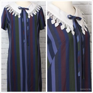 Lace Collar Dress - Etsy 