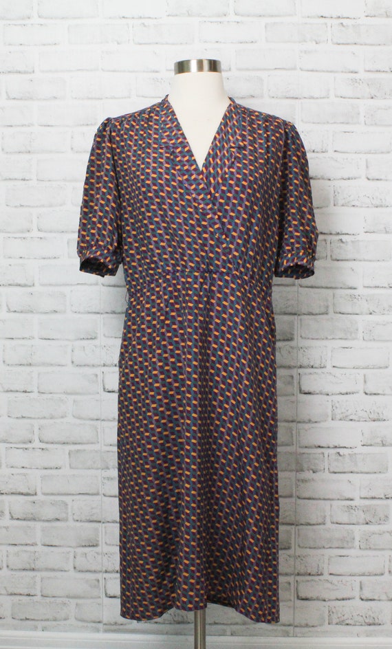Diane Von Furstenberg Faux Wrap Style Dress - image 3