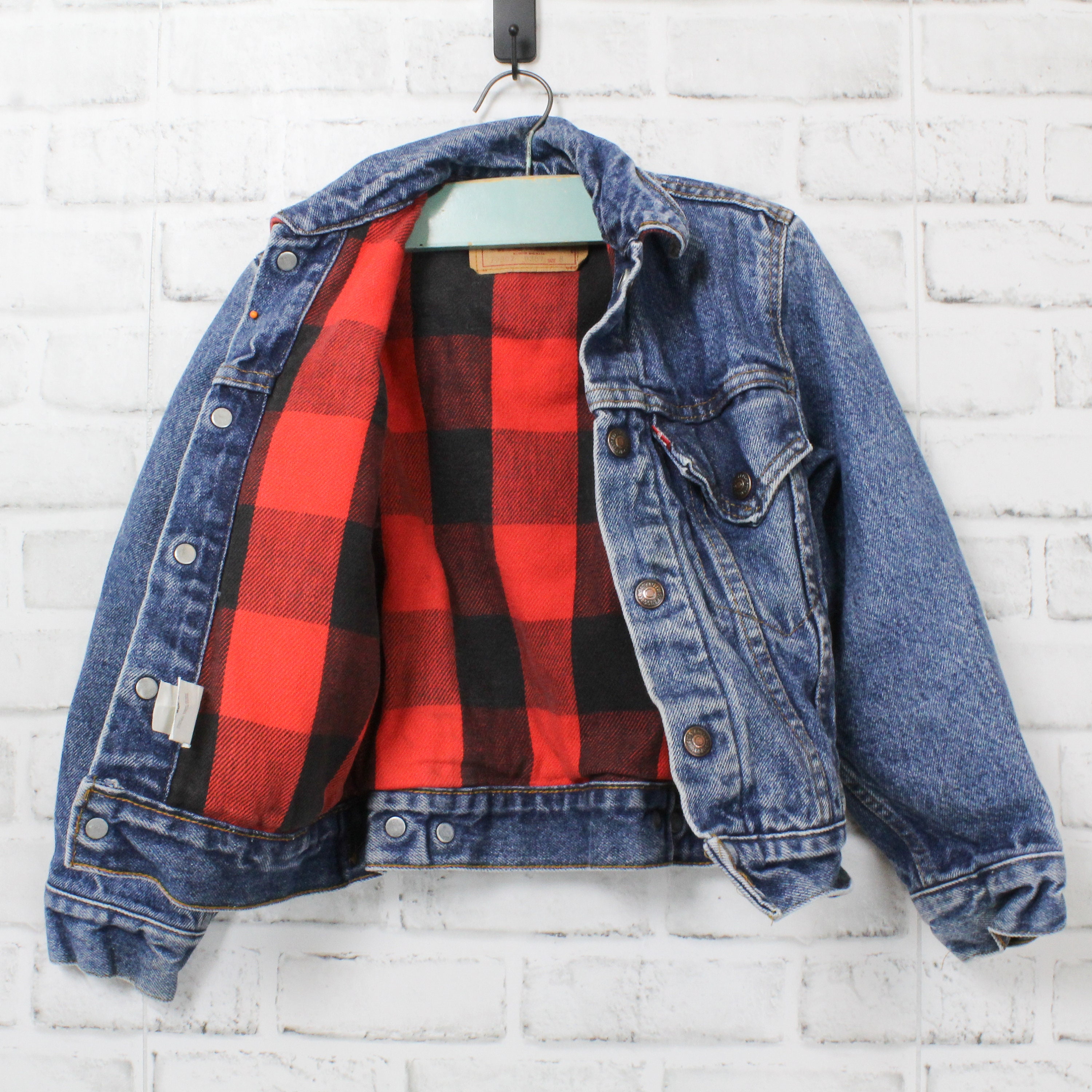 YOUTH Levi's Buffalo Plaid Lined 