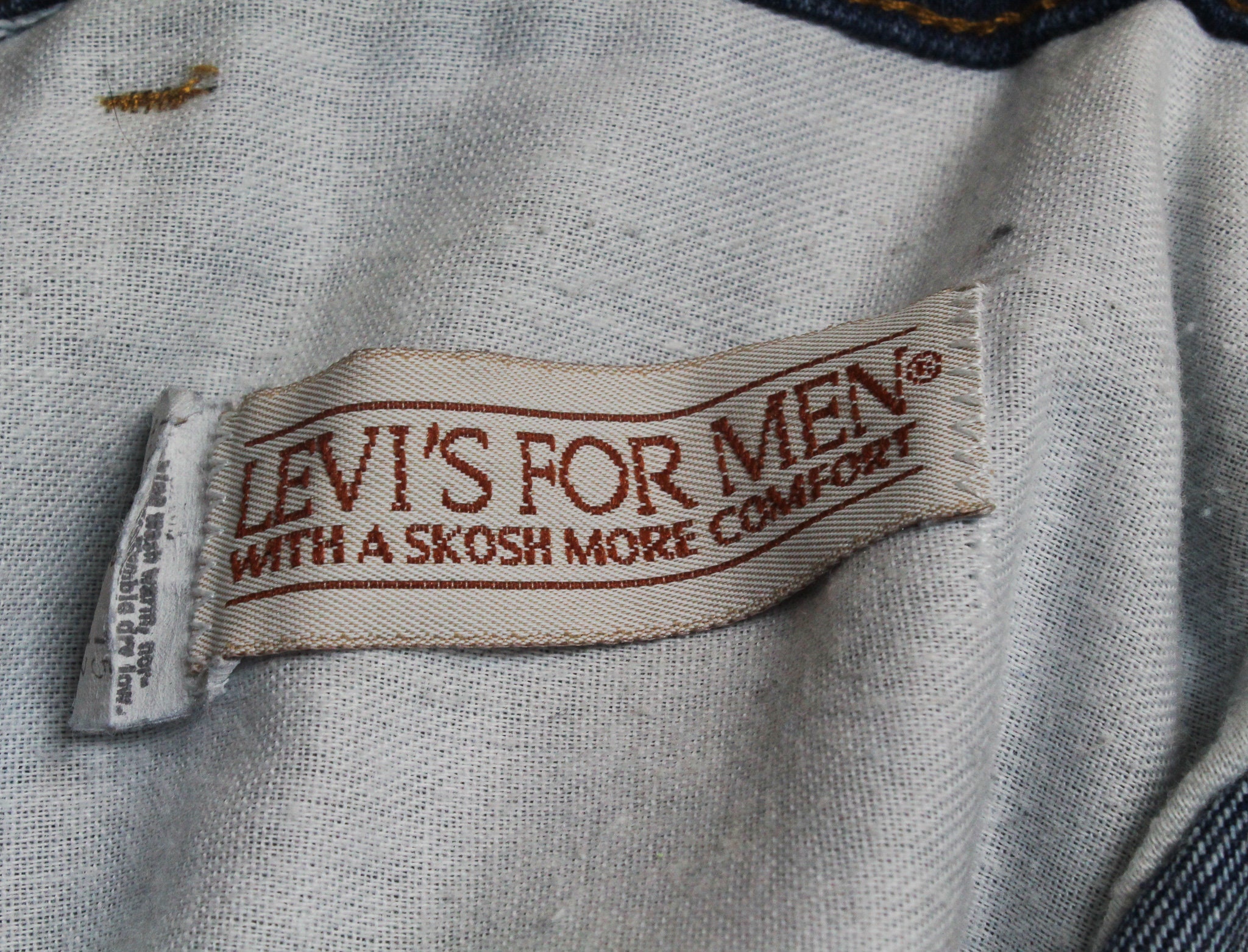 Levis for Men With a Skosh More Comfort - Etsy