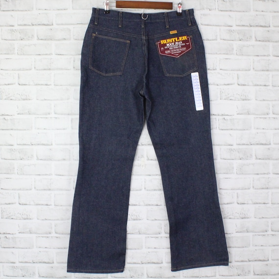 Vintage New With Tags - Rustler Boot Jeans - 1980… - image 2