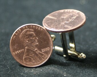 2009 Penny Cufflinks Etsy