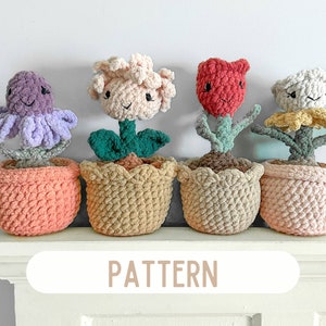 Bloom Buds Crochet Pattern *BUNDLE* | Crochet Flowers | Crochet Toys for Kids