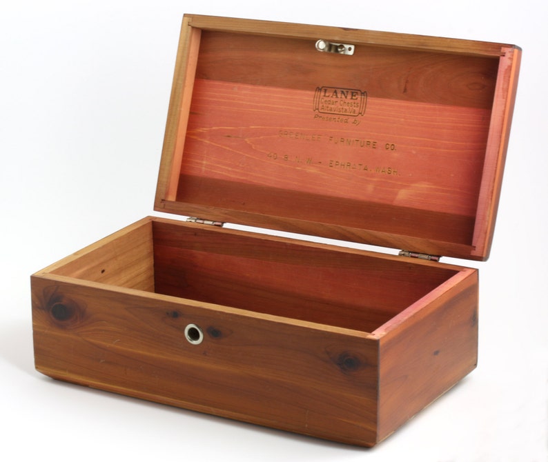 Lane Cedar Chest Small Box Cedar Keepsake Box 50s Box Etsy