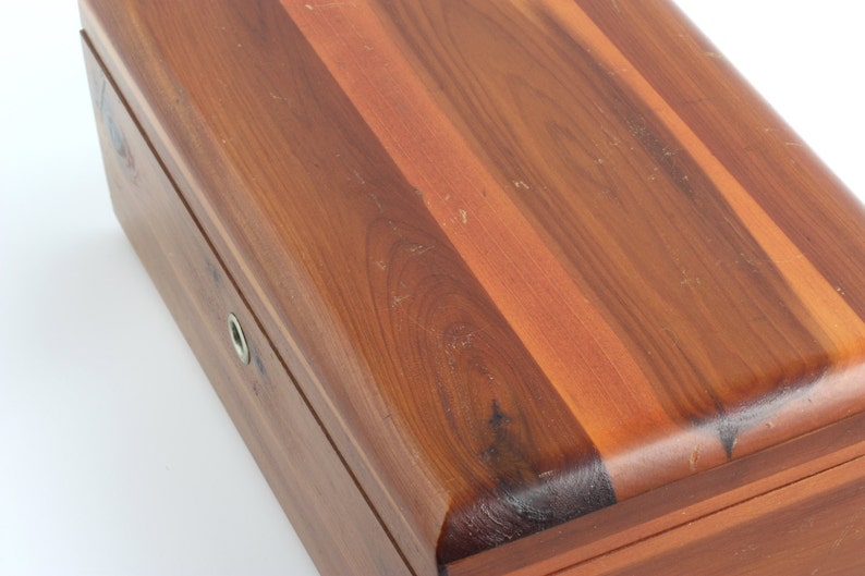 Lane Cedar Chest Small Box Cedar Keepsake Box 50s Box Etsy