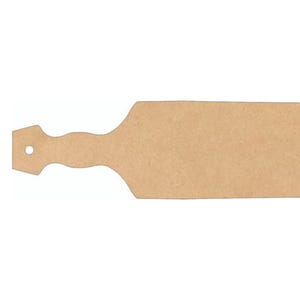 Greek Paddle Wooden MDF Cutout, Acrylic Greek Paddle Shape, Mirror and Glitter Acrylic DIY Craft