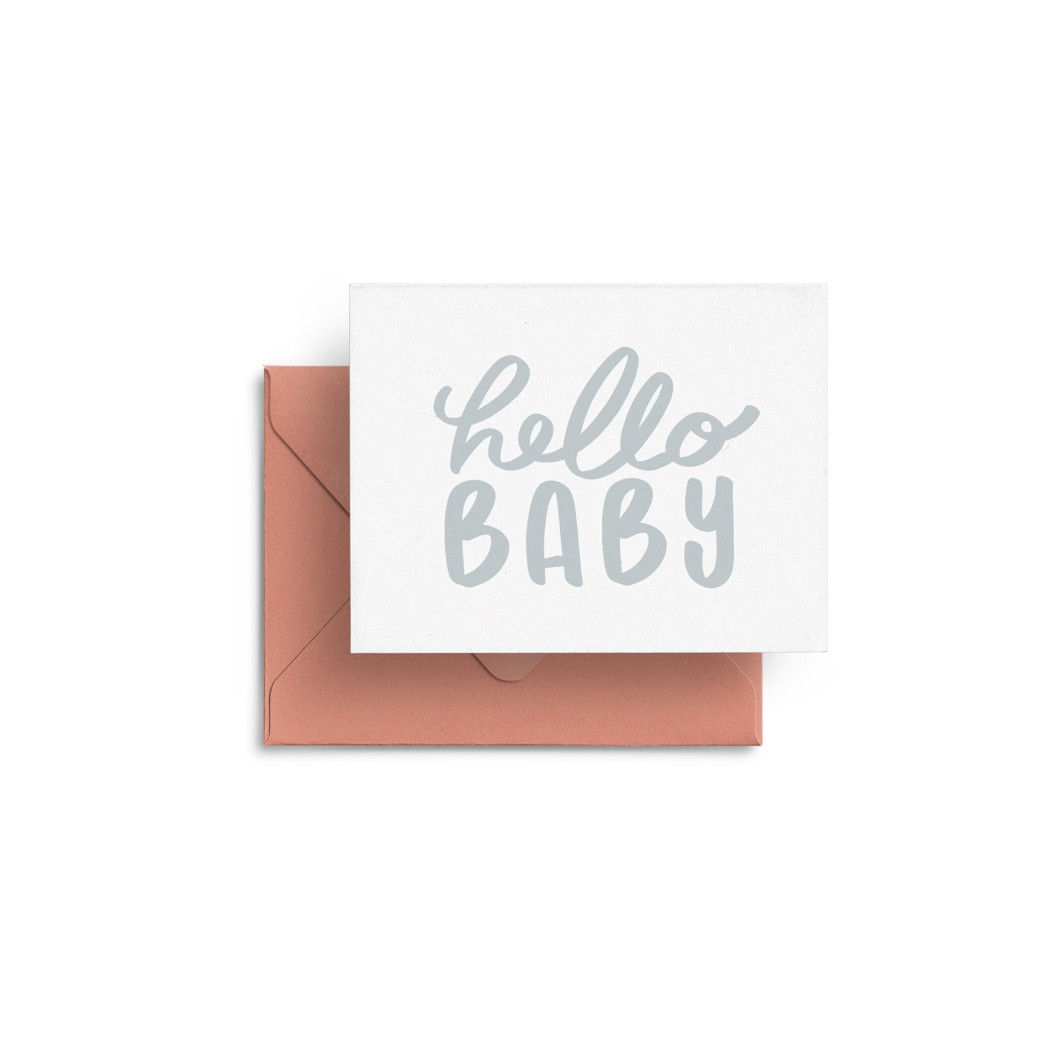 Printable New Baby Card, Hand-lettered Baby Card, Welcome New Baby Card ...