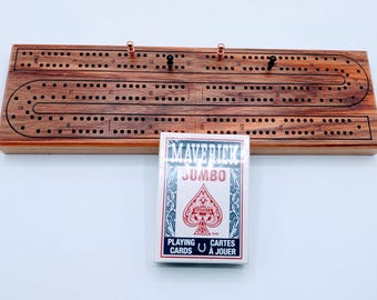 Canarywood Travel Cribbage Board