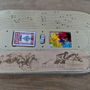 Play the Ponies Horse Racing Game - Etsy