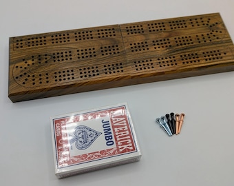 Lignum Vitae Travel Cribbage Board