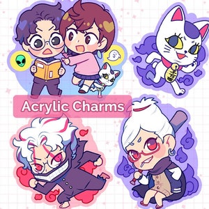 Dandan Acrylic Charms