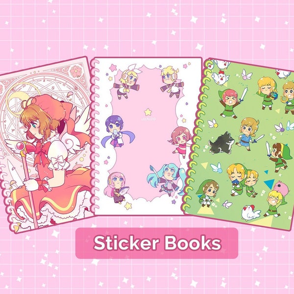 Reusable Sticker Books