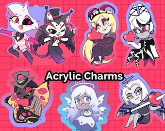 Hazbin Acrylic Charms Part 2