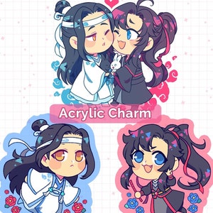Untamed Acrylic Charms