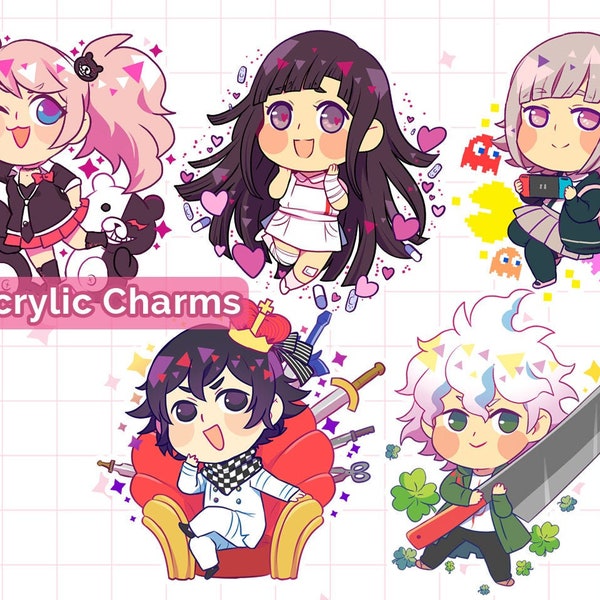 Dangan Ronpa Charms