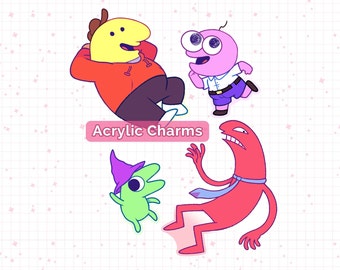 Smiling Friends Charms