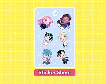 Alien Stage Sticker Sheet