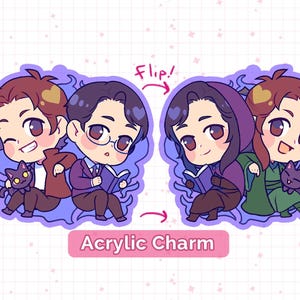 Charm acrílico de guardián