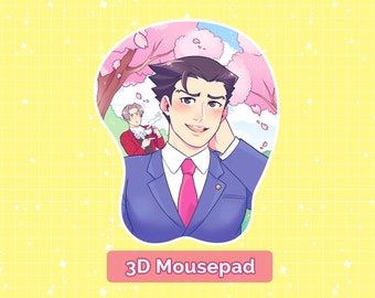 Phoenix Wright 3D Mousepad