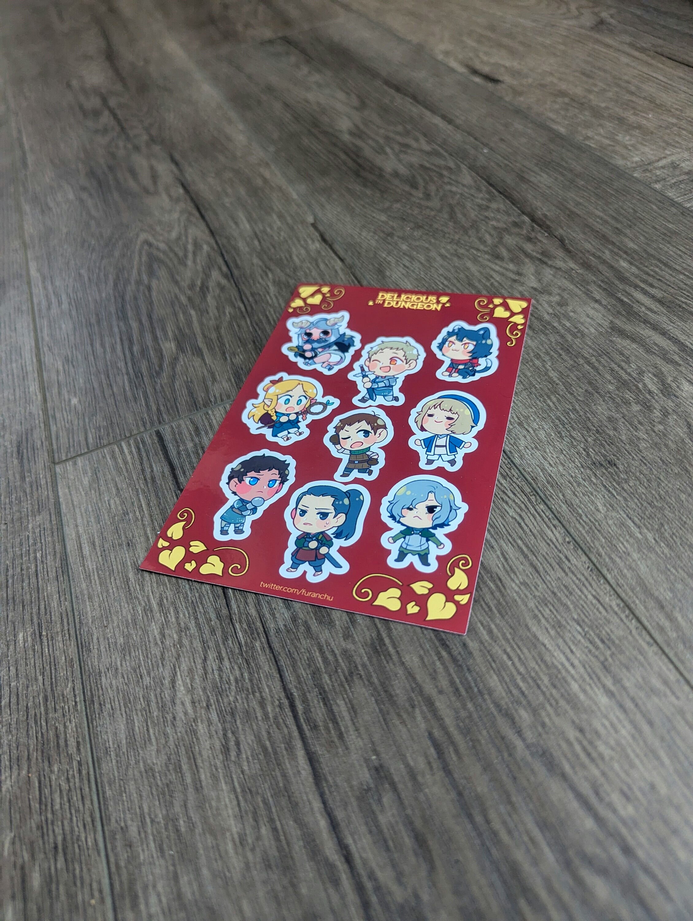 Delicious Sticker Sheet - Etsy