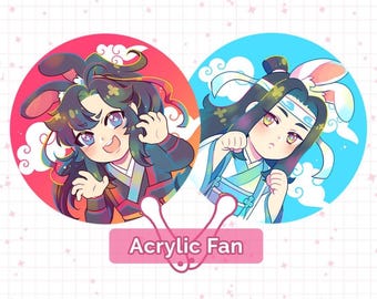 The Untamed Acrylic Fan