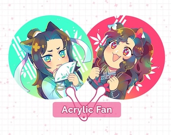 Scum Villain Acrylic Fan