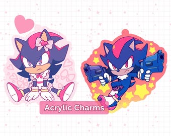 Shadow Acrylic Charms