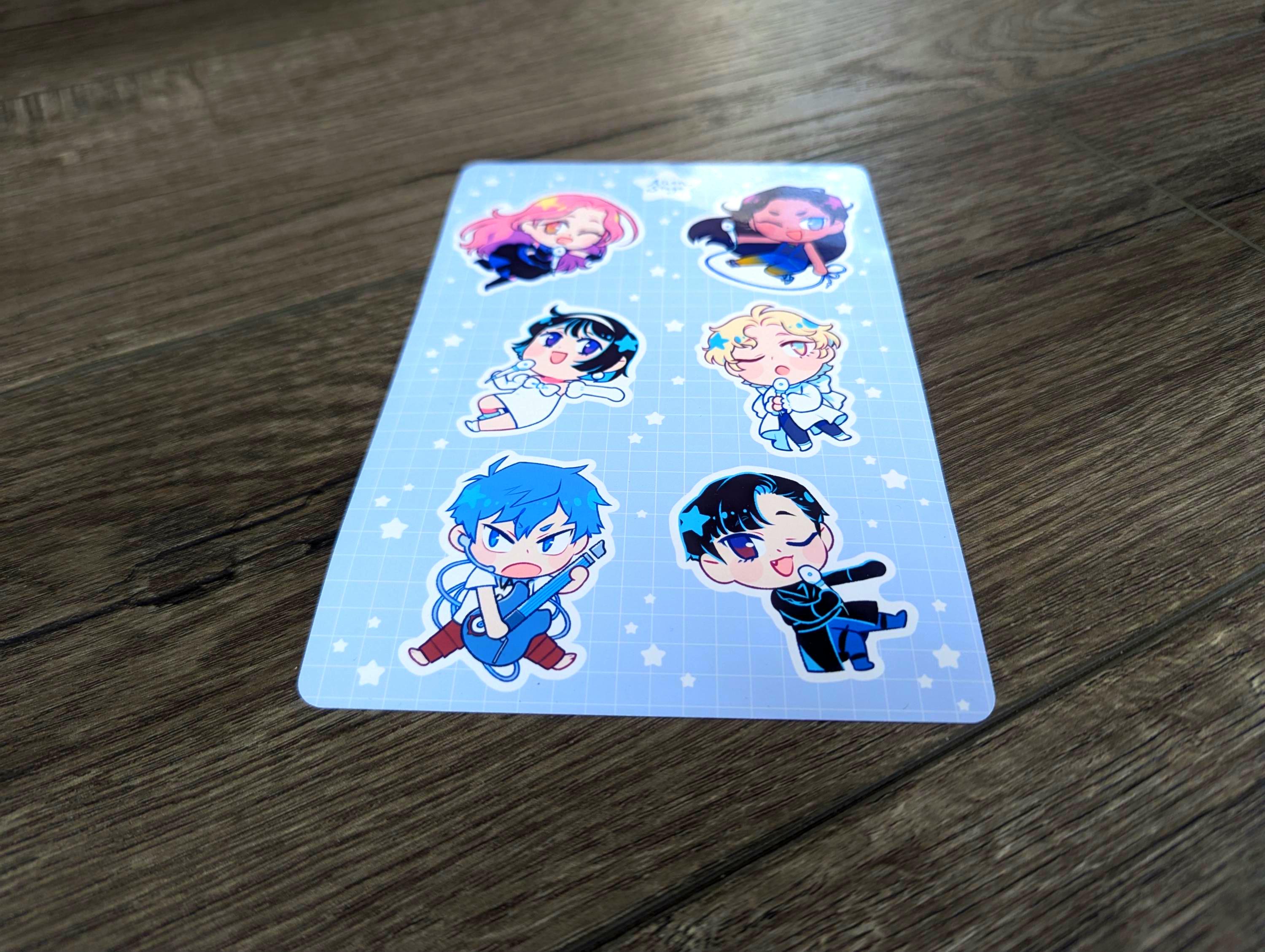 Alien Stage Sticker Sheet - Etsy