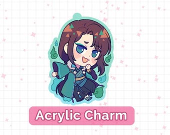 Qi Rong Acrylic Charm
