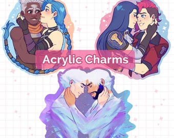 Arcane Acrylic Charms