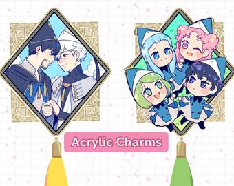 Witch Hat Acrylic Charms