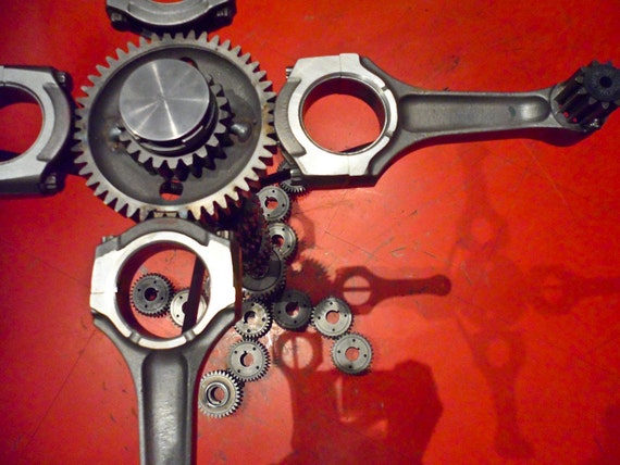 Items similar to Table made from Ducati motorcycle engine parts. on Etsy